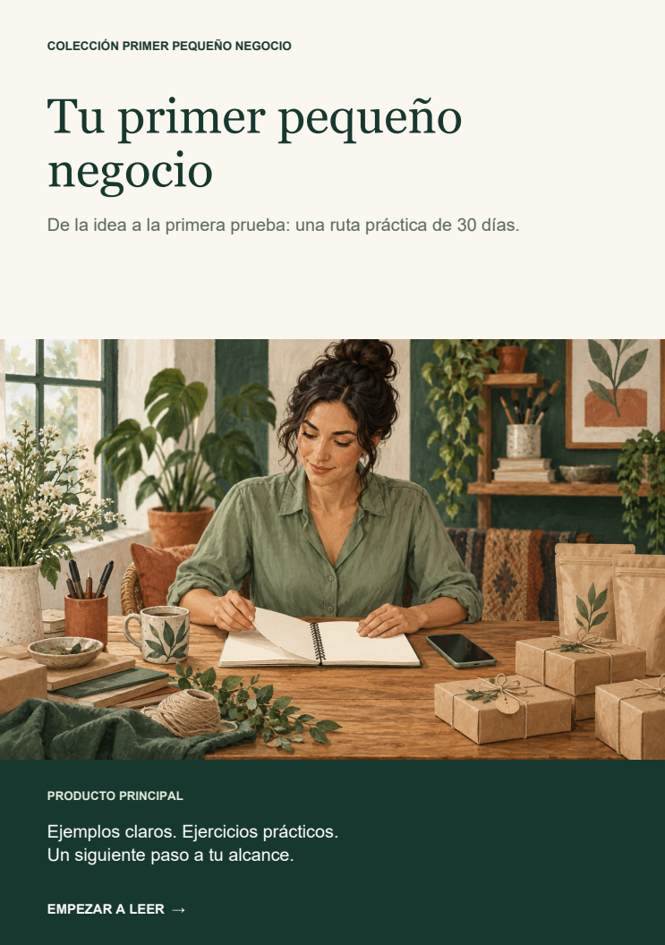 Tu Primer Pequeño Negocio